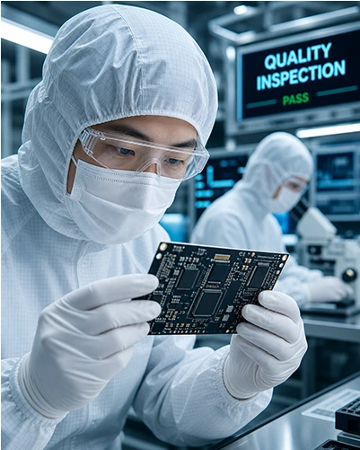 ApolloPCB quality inspection specialist