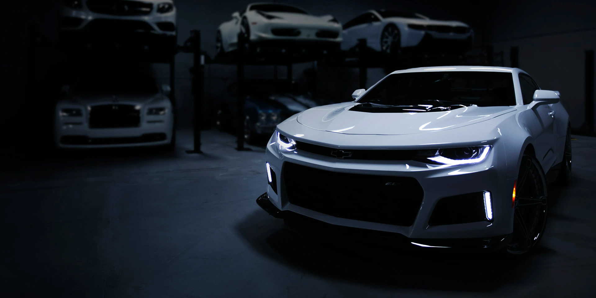 Illustrative automotive application scene, not a customer case study